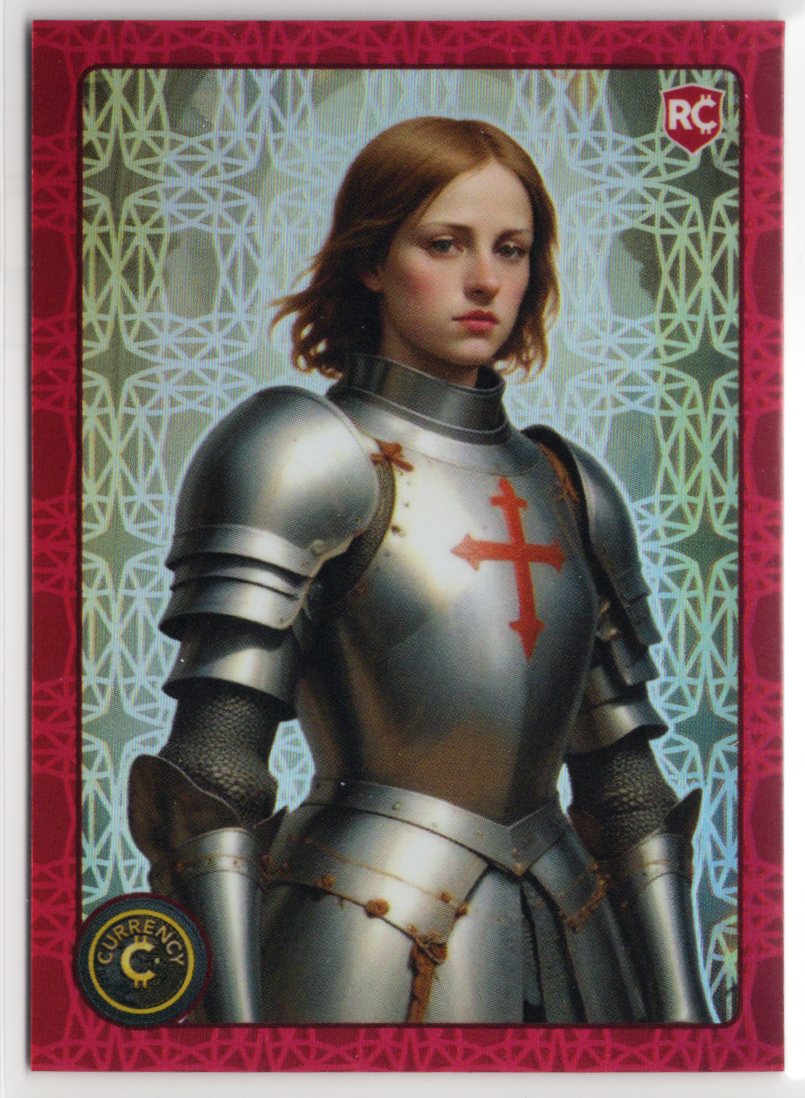 2025 Cardsmiths Series 5 – Joan of Arc #87 – Ruby Gemstone 09/25