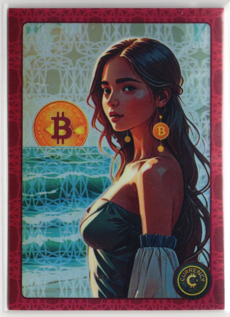 2025 Cardsmiths Summer Series – Bitcoin #SM-18 – Alpha Ruby 01/25
