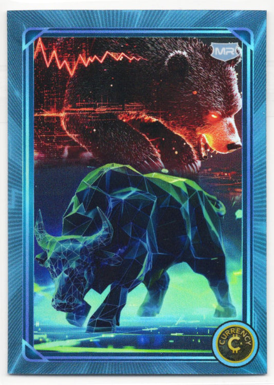 Cardsmiths Series 5 – Meta-Rare Refractor MR#3 – Bull & Bear Market