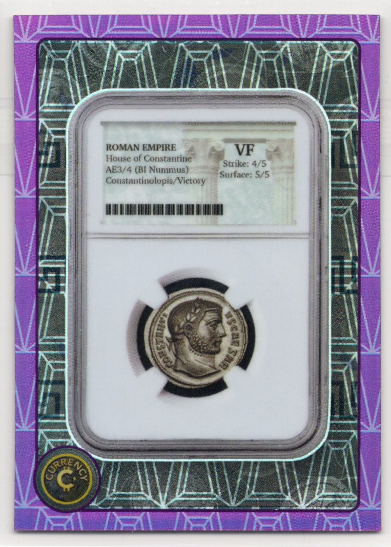 Cardsmiths Series 5 – Roman Argentus – Tanzanite 254/299