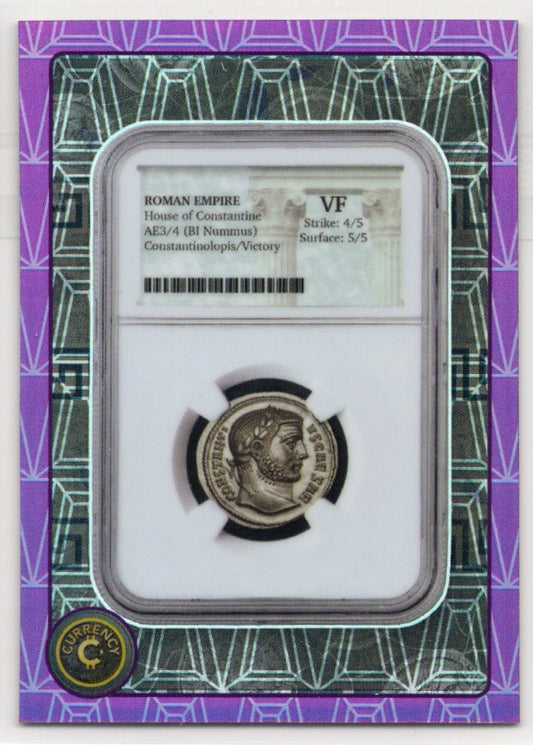 Cardsmiths Series 5 – Roman Argentus – Tanzanite 254/299