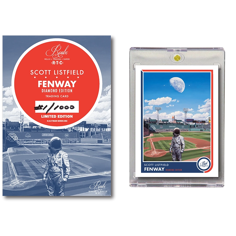Scott Listfield "Fenway" Diamond Edition Trading Card