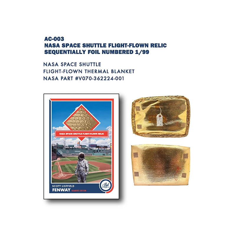 Scott Listfield "Fenway" Diamond Edition Trading Card