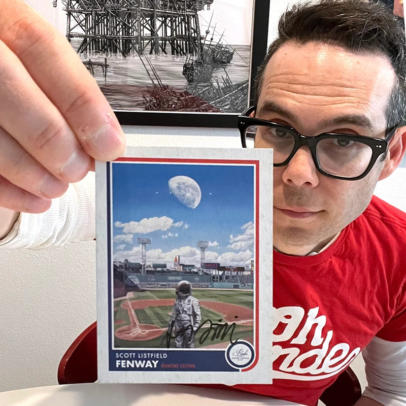 Scott Listfield "Fenway" Diamond Edition Trading Card