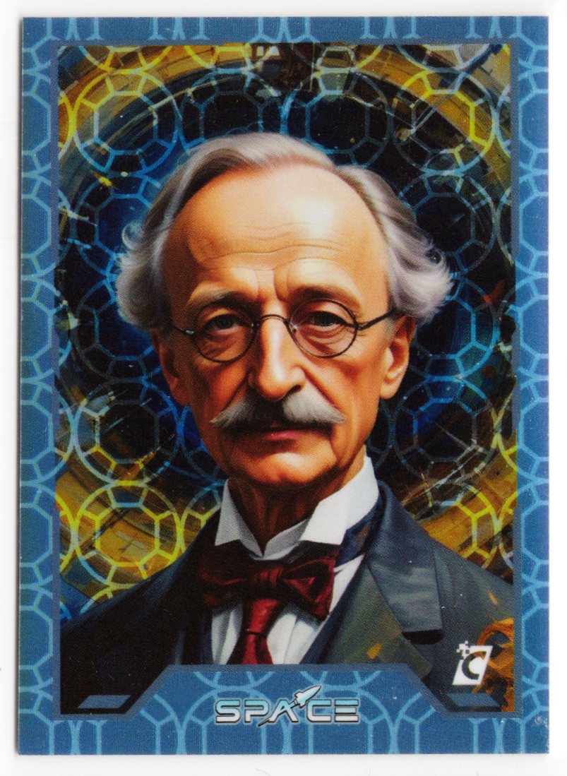 Cardsmiths Space – Galactic Edition – Max Planck #70 – Blue Topaz 032/199