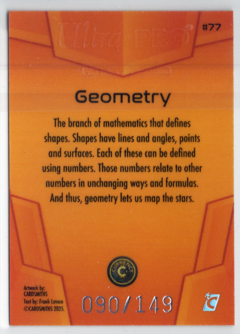 Cardsmiths Space - Galactic Edition – Geometry #77 – Beryl 090/149