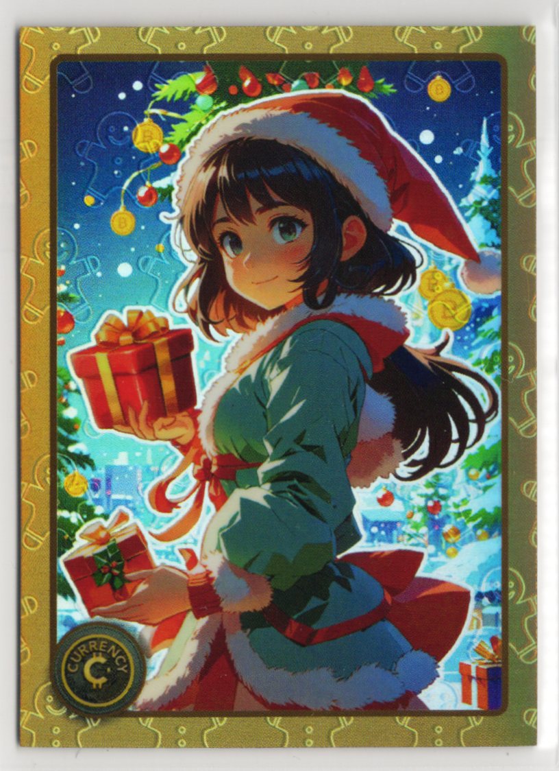 Cardsmiths Holiday Series – Bitcoin #18 – Gingerbread 21/55