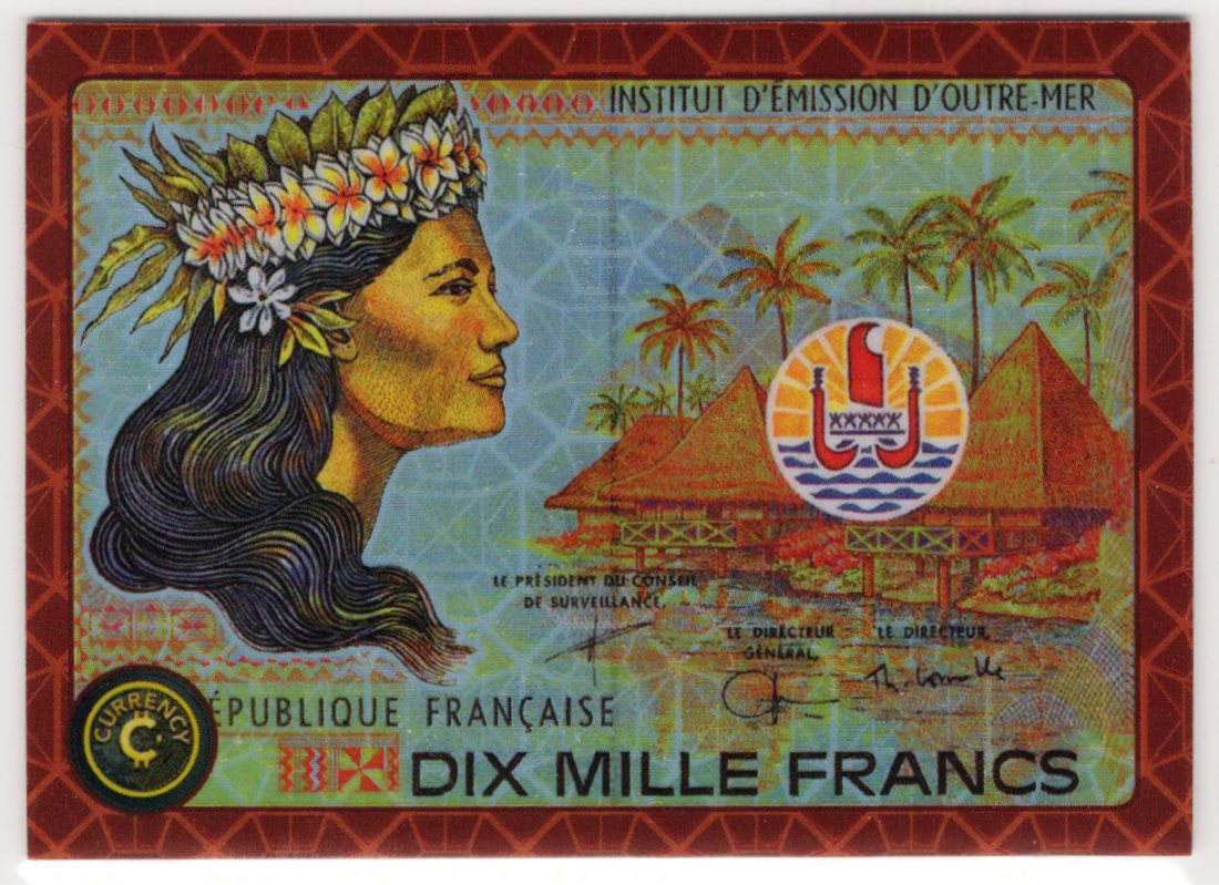 2025 Cardsmiths Summer Series – 10,000 CFP Francs - Garnet 45/75