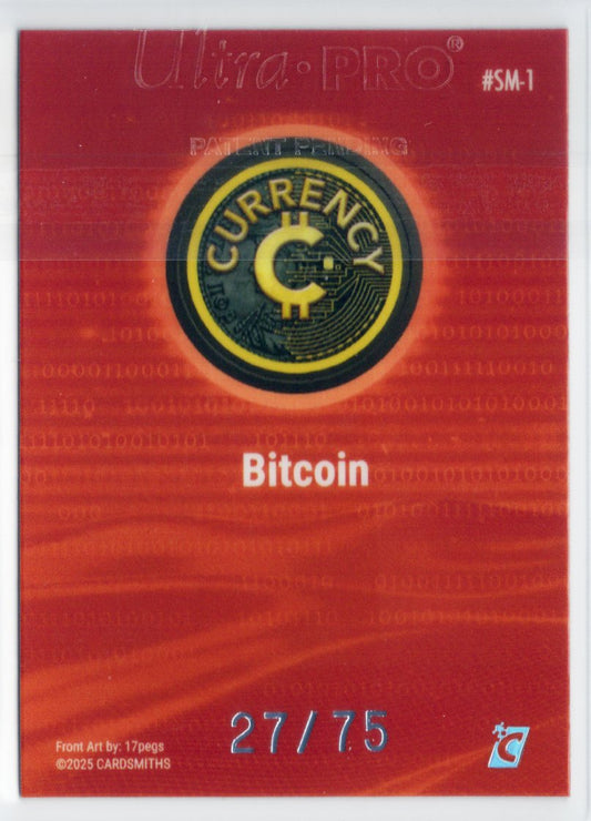 2025 Cardsmiths Summer Series – Bitcoin - Garnet 27/75