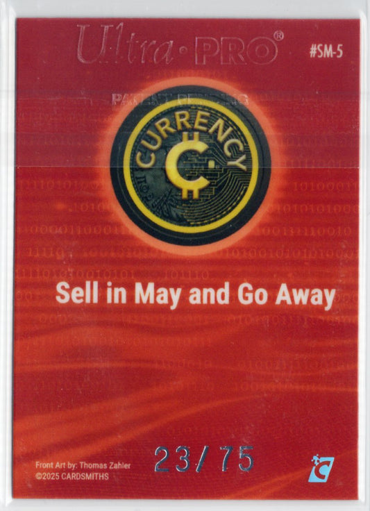 2025 Cardsmiths Summer Series – Sell in May and Go Away - Garnet 23/75