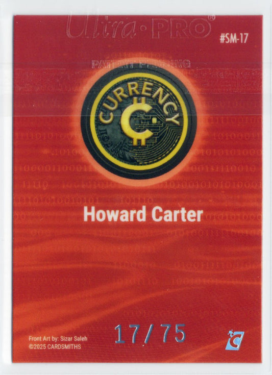 2025 Cardsmiths Summer Series – Howard Carter - Garnet 17/75