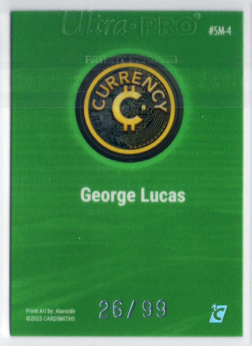 2025 Cardsmiths Summer Series – George Lucas - Emerald 026/99