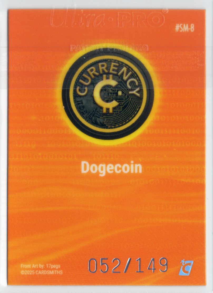 2025 Cardsmiths Summer Series – Dogecoin - Beryl 052/149