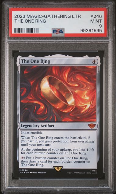 The One Ring #246 (Mythic) - MTG Lord of the Rings (LTR) - PSA 9