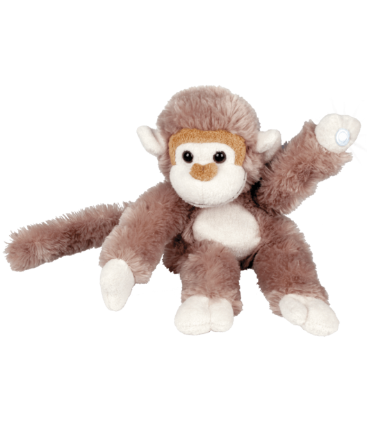 Baby Jasper the Monkey Plush 12.5" –  Stuffed Animal Soft Toy #1047B