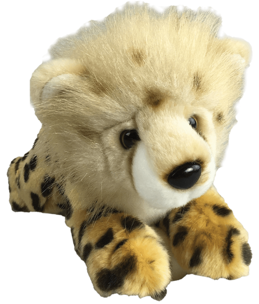 Nicky the Cheetah Plush 9" – Motley Zoo Stuffed Animal Soft Toy #1600S